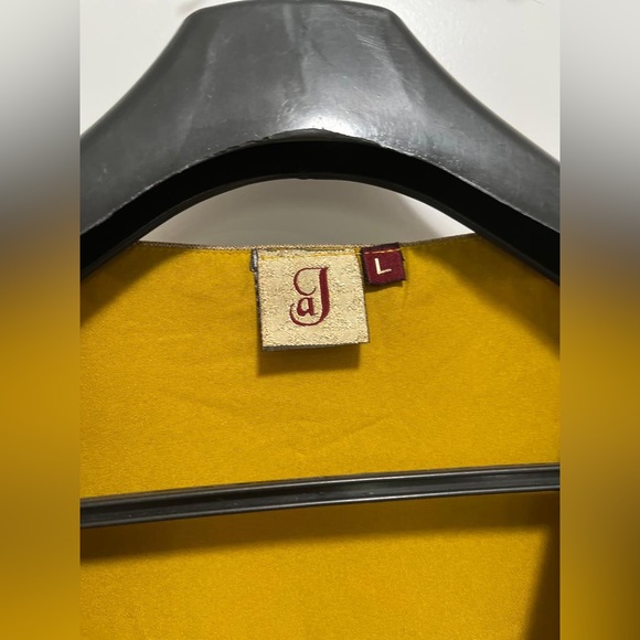 3pc designer Lehenga with long jacket/ Navy Blue and yellow/ chaniya choli - Picture 2 of 13